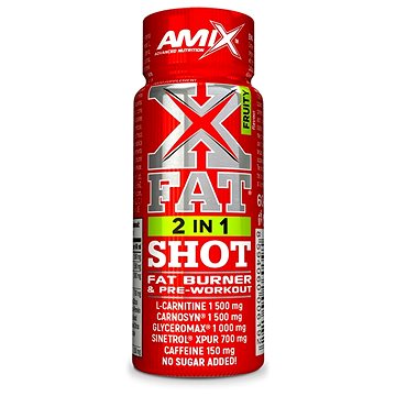 Amix Nutrition Xfat 2 in 1 Shot, 60ml, fruity