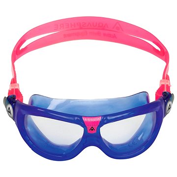 Aqua Sphere Dětské plavecké brýle SEAL KID 2 XB NEW čirá skla, modrá/růžová