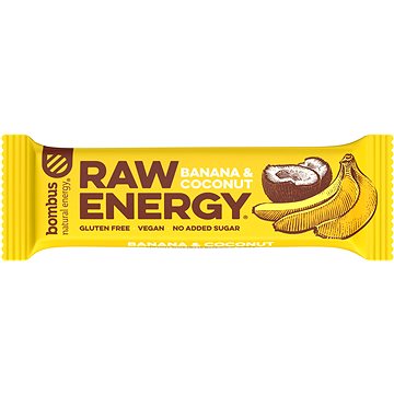 Bombus Raw Energy Banana&Coconut 50g