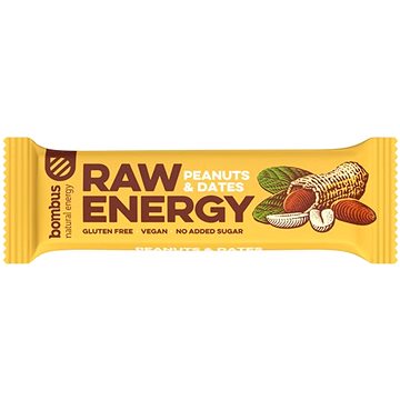Bombus Raw Energy Peanuts&Dates 50g