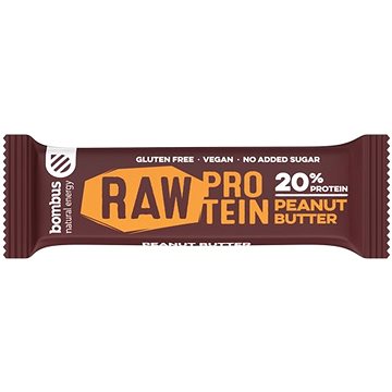 Bombus Raw Protein Peanut butter 50g