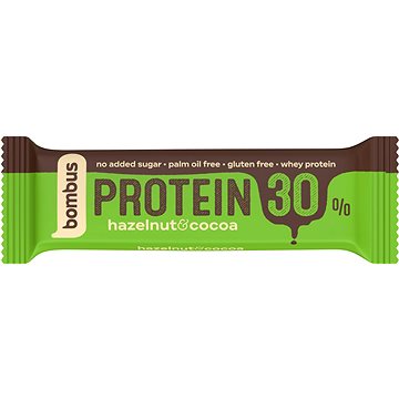 Bombus Protein 30%, 50g, Hazelnut&Cocoa