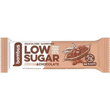 BOMBUS Low Sugar 40g, Cocoa&Chocolate
