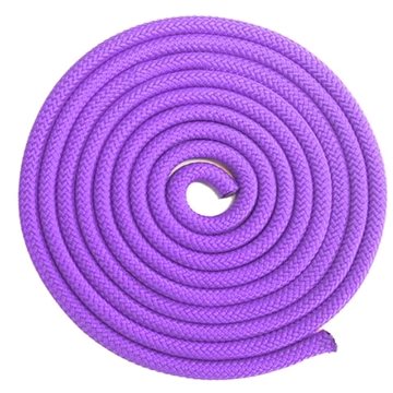 SEDCO Gymnastické bavlněné švihadlo 3m, fialová