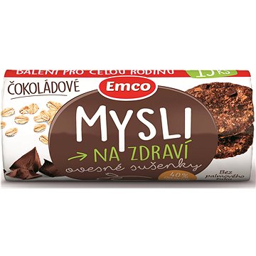 Emco Ovesné sušenky čokoládové 150g