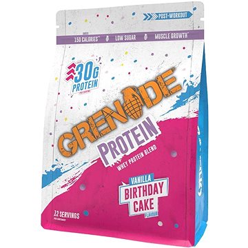 Grenade Whey Protein 480 g, vanilla birthday cake