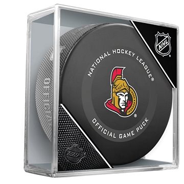 InGlasCo NHL Official Game Puck, 1 ks, Ottawa Senators
