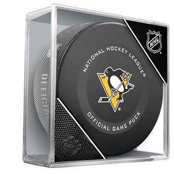 InGlasCo NHL Official Game Puck, 1 ks, Pittsburgh Penguins