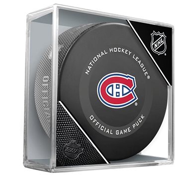 InGlasCo NHL Official Game Puck, 1 ks, Montreal Canadiens