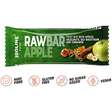 Isoline Raw bar Apple 45 g