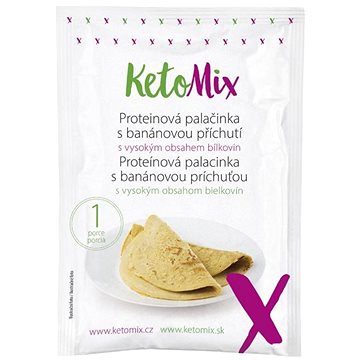 KetoMix Proteinová palačinka s banánovou příchutí (10 porcí)