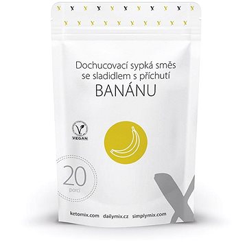 KetoMix Dochucovací směs nové generace s příchutí banánu (20 porcí)