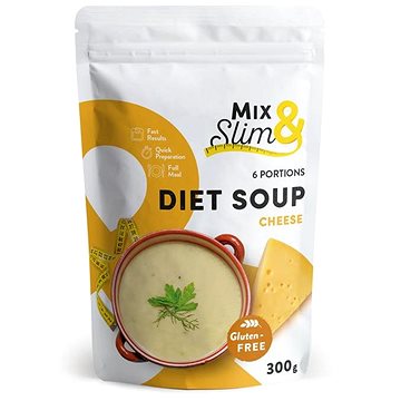Mix & Slim Dietní polévka sýrová 300 g (10 porcí)