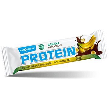 MaxSport protein GF 50g, banán a čokoláda