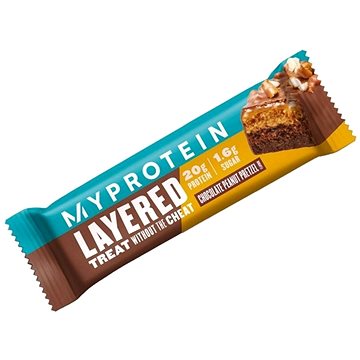 MyProtein 6 Layer Bar 60 g, Chocolate Peanut Pretzel
