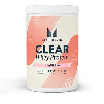 MyProtein Clear Whey Isolate 488 g, Broskvový čaj