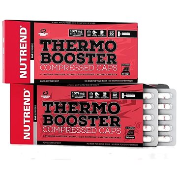 Nutrend Thermobooster Compressed Caps, 60 kapslí