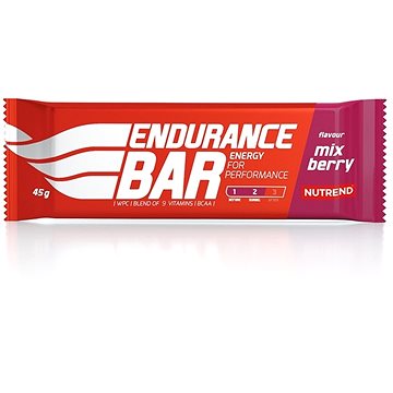 Nutrend Endurance Bar, 45g, mix berry