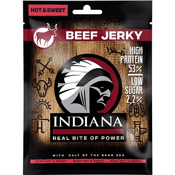 Indiana Jerky beef Hot & Sweet 25g
