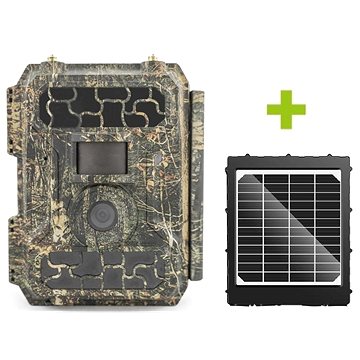 OXE Panther 4G a solární panel + 32GB SD karta, SIM a 12ks baterií