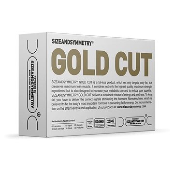 Sizeandsymmetry Gold Cut, 60 kapslí