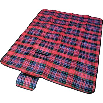 Sedco Plážová/Pikniková deka červeno-modrá
