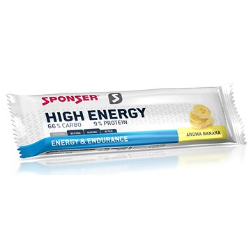 Sponser High energy, 45g, Banana