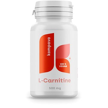 Kompava L-Carnitine 500 mg, 60 kapslí
