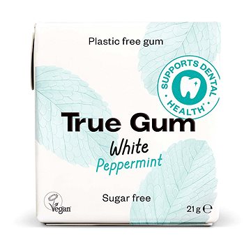 TRUE GUM žvýkačky bez cukru 21g s příchutí peppermint