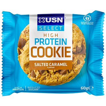 USN Protein Cookie, 60g, salted caramel