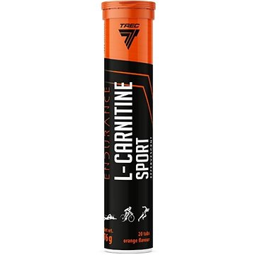 Trec Nutrition L-Carnitine Sport 20 šumivých tablet pomeranč