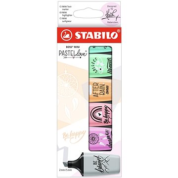 E-shop STABILO BOSS MINI Pastellove 2.0 - 6er-Pack