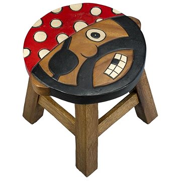 Dřevěná dětská stolička - PIRÁT