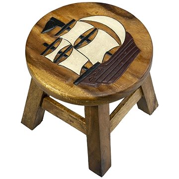 Dřevěná dětská stolička - PLACHETNICE