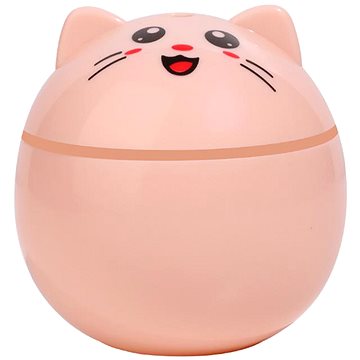 Surtep Mini USB AD101 šťastná kočka, 300 ml barva Růžová