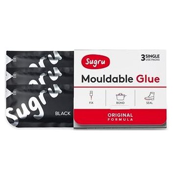 Sugru Mouldable Glue 3 pack - černé (I000412)