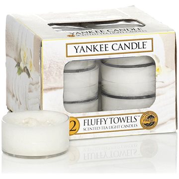 YANKEE CANDLE Fluffy Towels 12 × 9,8 g