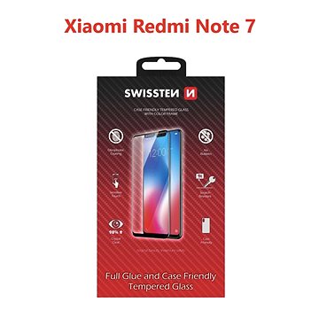E-shop Swissten Case Friendly für Xiaomi Redmi Note 7 schwarz
