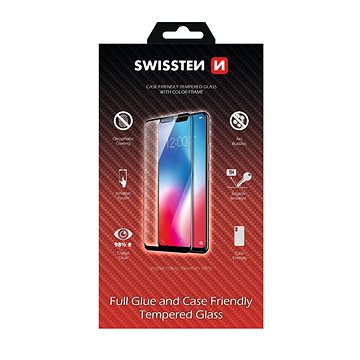 E-shop Swissten 3D Full Glue für Samsung Galaxy A8 2018/A5 2018 schwarz