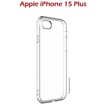 Swissten Clear Jelly pro Apple iPhone 15 Plus transparentní