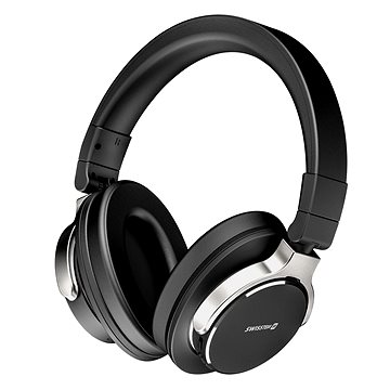 E-shop Swissten Jumbo Bluetooth Stereo Kopfhörer - schwarz