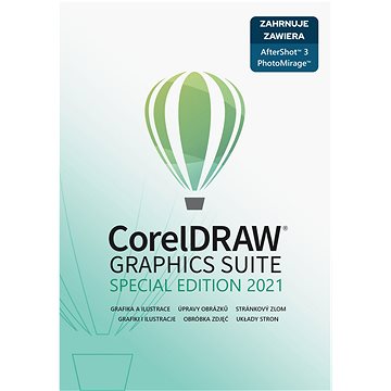 CorelDRAW Graphics Suite Special Edition 2021, CZ/PL (elektronická licence)