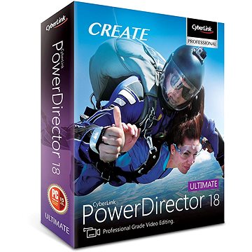 CyberLink PowerDirector 18 Ultimate (elektronická licence)