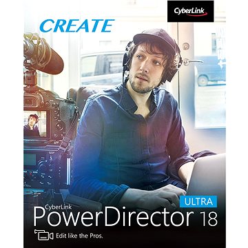 CyberLink PowerDirector 18 Ultra (elektronická licence)