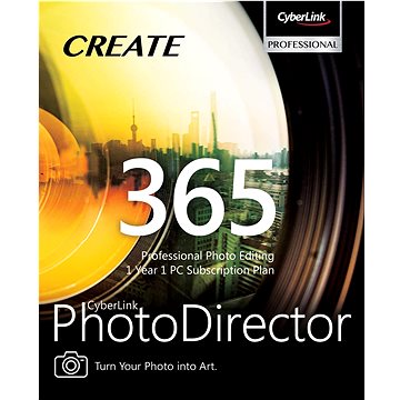 CyberLink PhotoDirector 365 na 12 měsíců (elektronická licence)