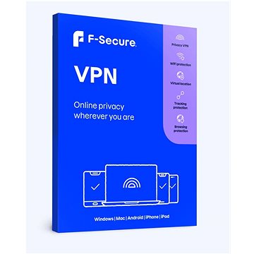 F-Secure FREEDOME VPN pro 1 zařízení na 2 roky (elektronická licence)