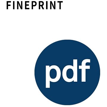 PdfFactory Standard pro 1 PC (elektronická licence)