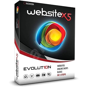 WebSite X5 Evolution (elektronická licence)