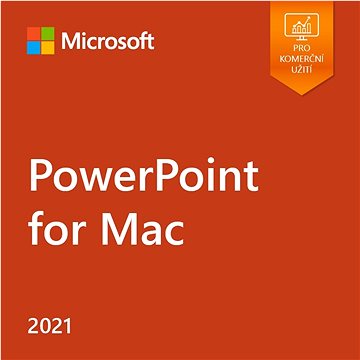 Microsoft PowerPoint LTSC for Mac 2021 (elektronická licence)