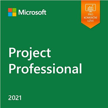 Microsoft Project Professional 2021 (elektronická licence)